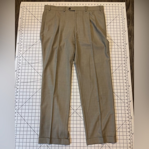 3 Pair of Lauren Ralph Lauren Men’s Size 38/32 Tan Brown & Grey Dress Pants